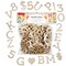 Incraftables Wooden Letters for Crafts (2 inch Big). A-Z Alphabet Unfinished Wood Letter with 0-9 Numbers & Symbols (172 pcs). Best Large & Small Craft Natural ABC Words Pieces for DIY Wall Decor